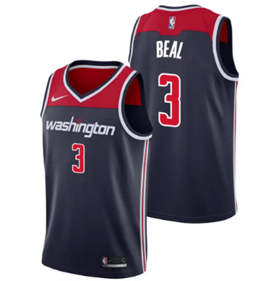 Washington Wizards Bradley Beal NO.3 Basketball Jersey