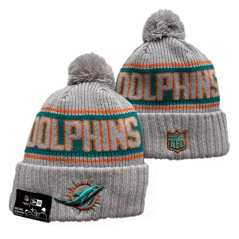 Miami Dolphins knitted NFL hats
