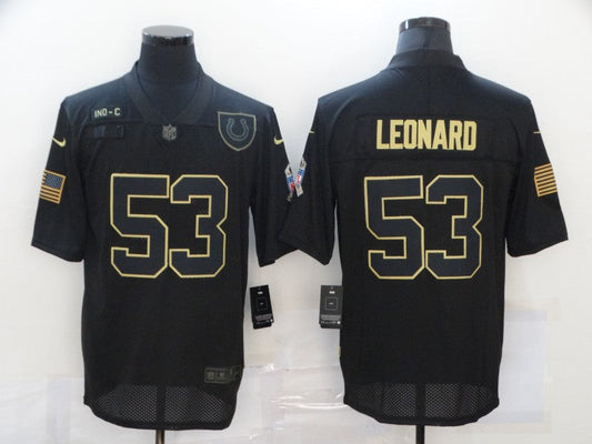 Adult Indianapolis Colts  Darius Leonard NO.53 Football Jerseys