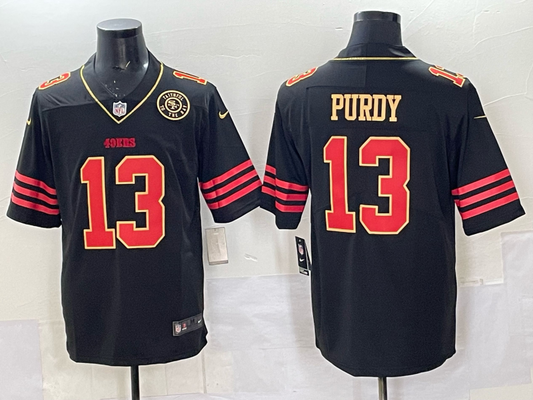 Newest arrival 2025 Adult San Francisco 49ers Brock Purdy No.13 Football Jerseys