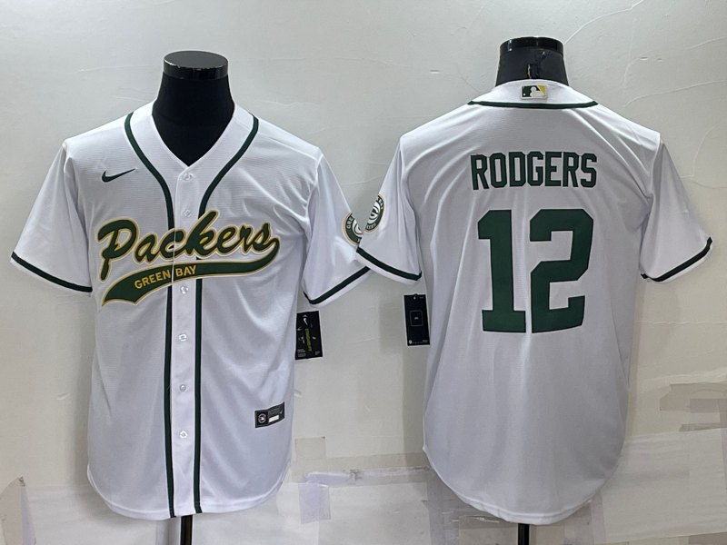 Adult Green Bay Packers Aaron Rodgers NO.12 Football Jerseys