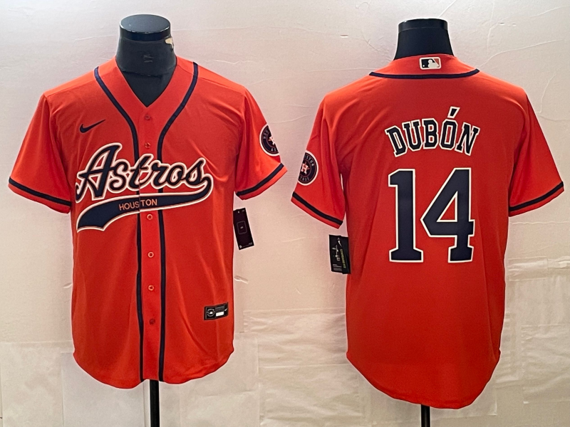 Men/Women/Youth Houston Astros Mauricio Dubon #14 baseball Jerseys