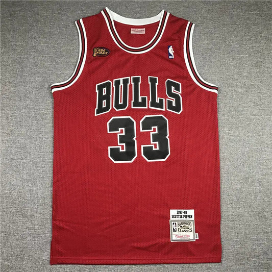 Chicago Bulls Scottie Pippen NO.33 Basketball Jersey