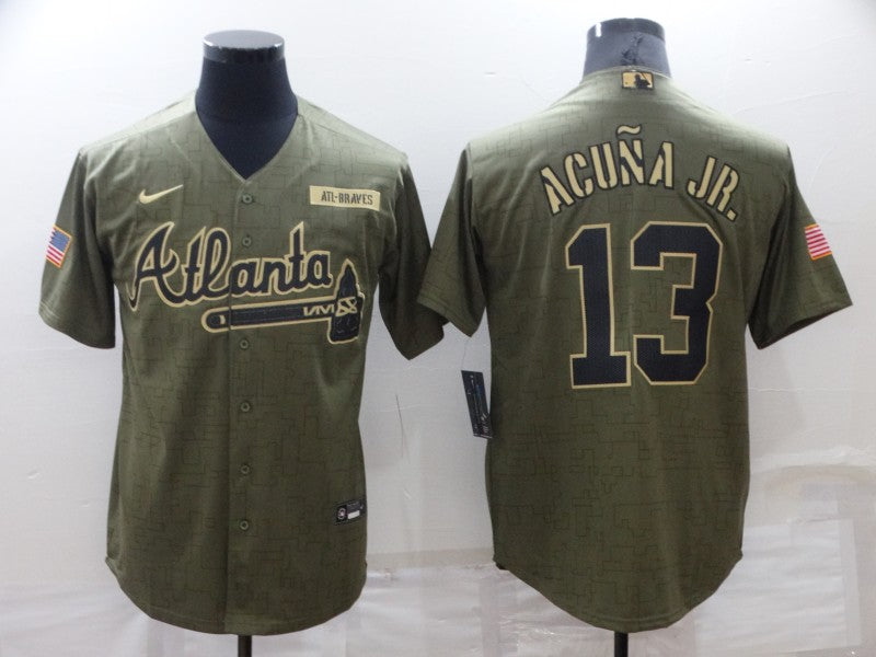 Men/Women/Youth Atlanta Braves Ronald Acuña Jr. #13 baseball Jerseys