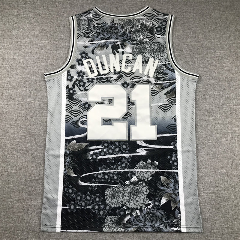 San Antonio Spurs Tim Duncan NO.21 Basketball Jersey