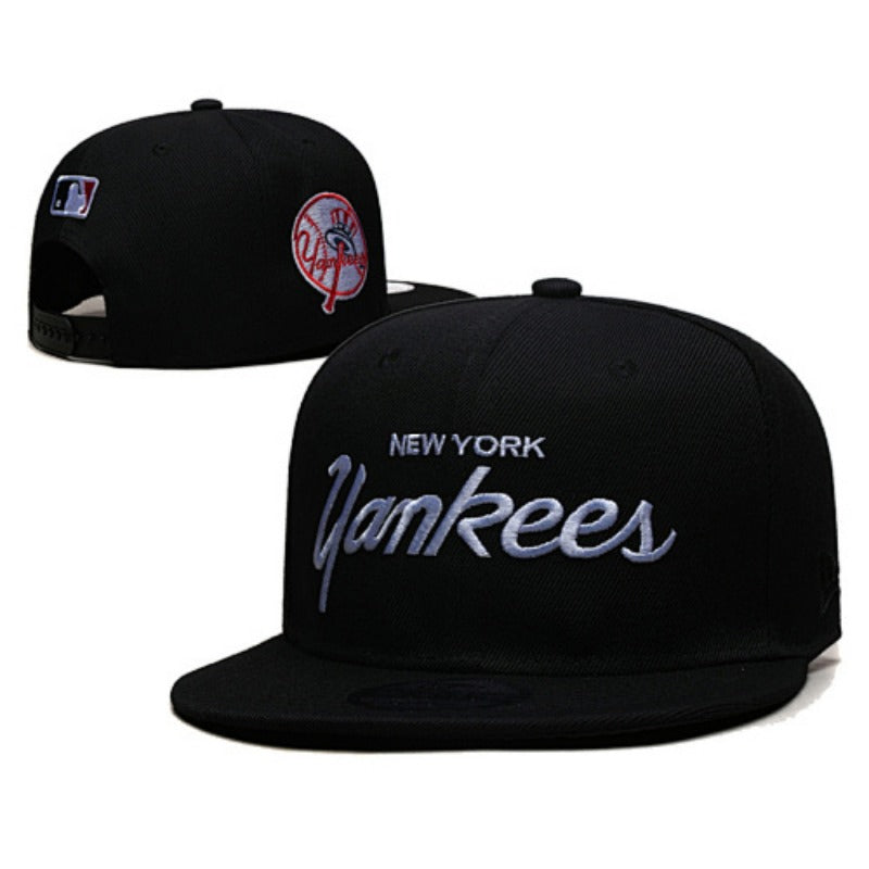 NYC City Baseball NY Symbol Flat Brim & Dad Caps, Unisex Adjustable Local Game Day Headwear Multi-Color Washed Solid Two-Tone Mesh Styles