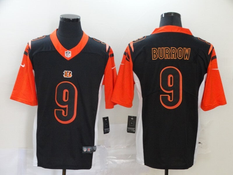 Cincinnati Bengals Joe Burrow NO.9 Salute To Service Football Jerseys