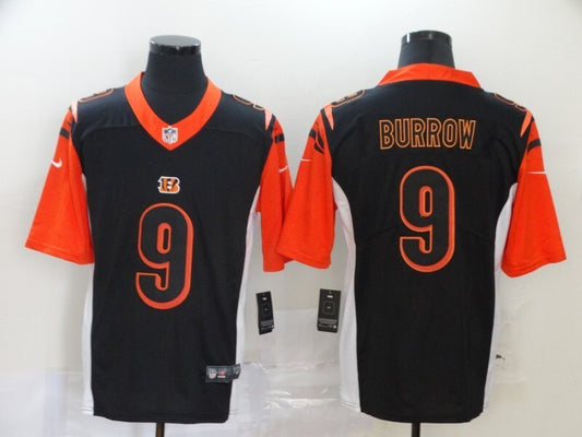 Cincinnati Bengals Joe Burrow NO.9 Salute To Service Football Jerseys