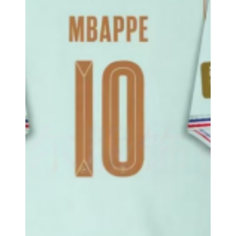 France Mint White World cup Soccer Jersey | National Away Fan Shirt