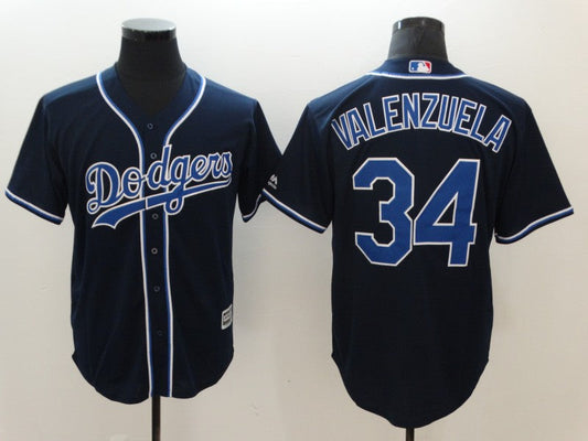Men/Women/Youth Los Angeles Dodgers Fernando Valenzuela #34 baseball Jerseys