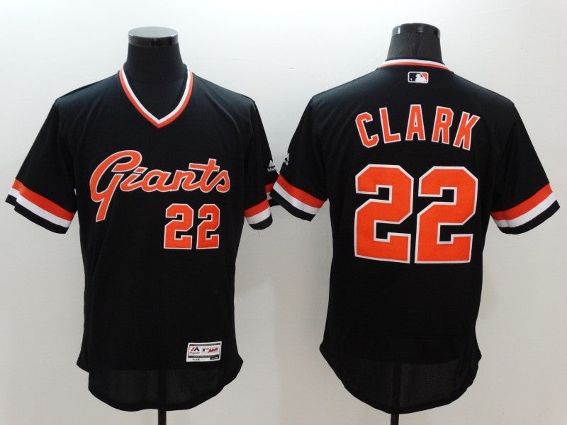 Men/Women/Youth San Francisco Giants Will Clark Mitchell NO.22 baseball Jerseys