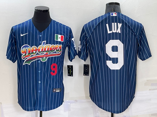 Men/Women/Youth Los Angeles Dodgers Gavin Lux #9 baseball Jerseys