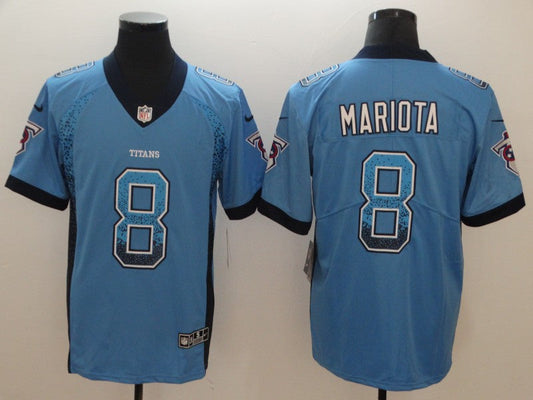 Adult Tennessee Titans Marcus Mariota NO.8 Football Jerseys
