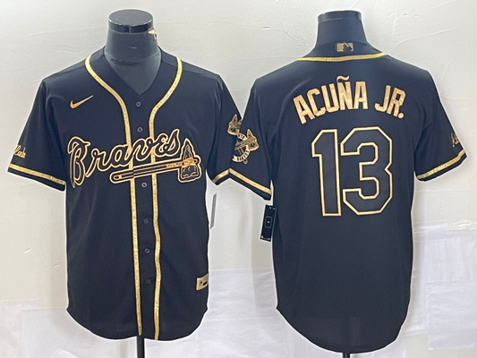 Men/Women/Youth Atlanta Braves Ronald Acuña Jr. #13 baseball Jerseys