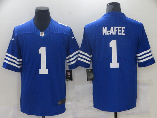 Adult Indianapolis Colts Pat McAfee NO.1 Football Jerseys