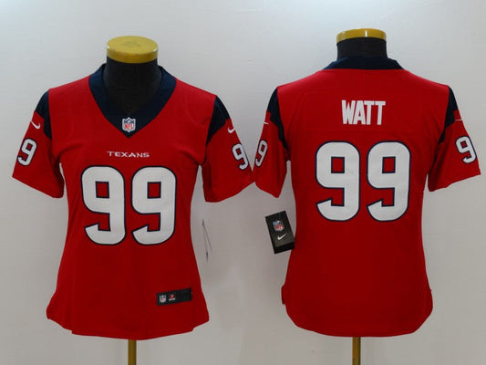 Women's Houston Texans J.J. Watt NO.99 Football Jerseys