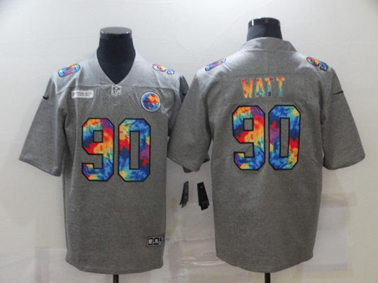 Adult Pittsburgh Steelers T. J. Watt NO.90 Football Jerseys