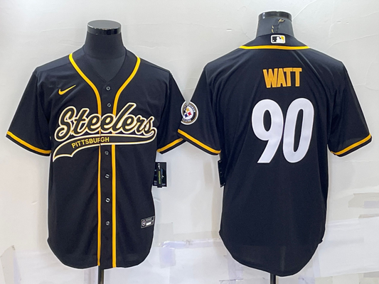 Adult Pittsburgh Steelers T. J. Watt NO.90 Football Jerseys