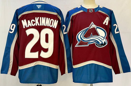 Men's Colorado Avalanche Nathan MacKinnon #29 Fanatics Burgundy Player Jersey