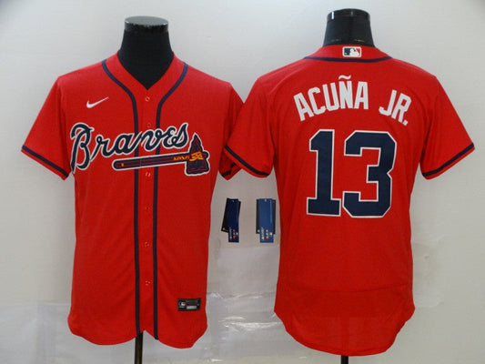 Men/Women/Youth Atlanta Braves Ronald Acuña Jr. #13 baseball Jerseys