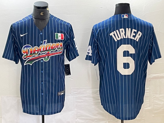 Men/Women/Youth Los Angeles Dodgers Trea Turner #6 baseball Jerseys
