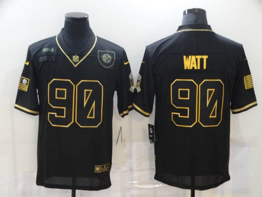 Adult Pittsburgh Steelers T. J. Watt NO.90 Football Jerseys