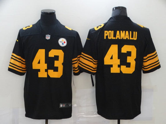 Adult Pittsburgh Steelers Troy Polamalu NO.43 Football Jerseys