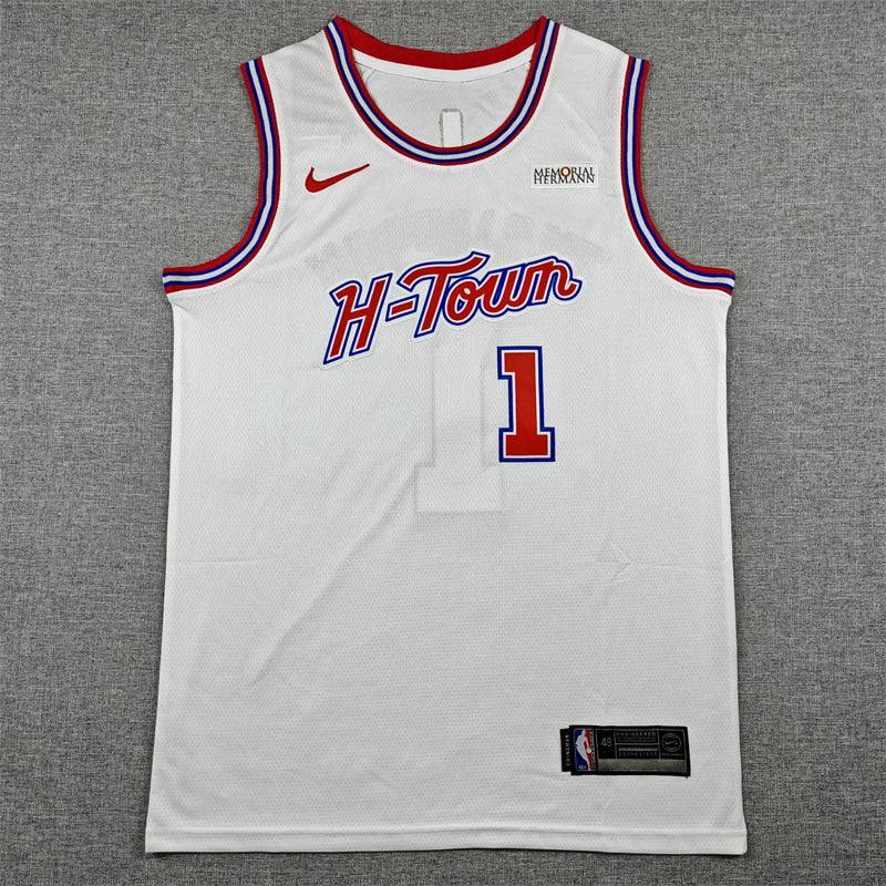 Houston rocket Amen Thompson NO.1 swingman basketball jerseys new version