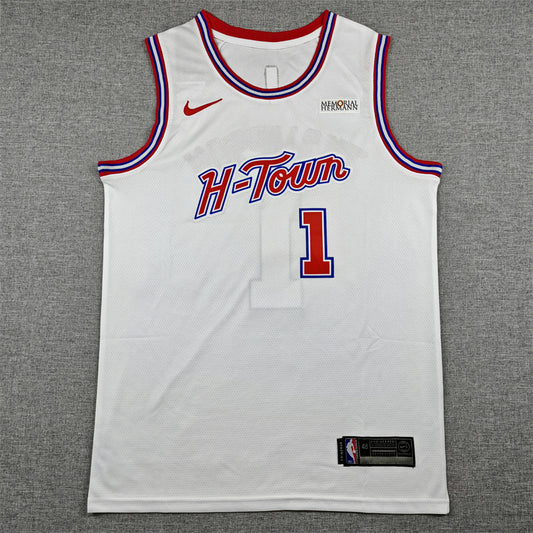 Houston rocket Amen Thompson NO.1 swingman basketball jerseys new version
