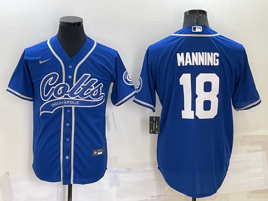Adult Indianapolis Colts Peyton Manning NO.18 Football Jerseys