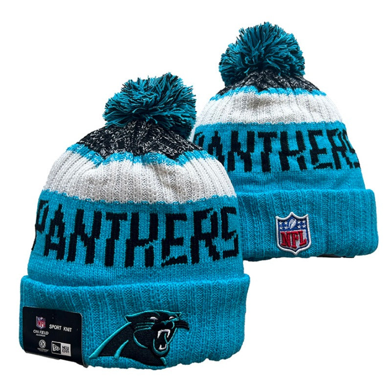 Carolina Panthers NFL knitted hats