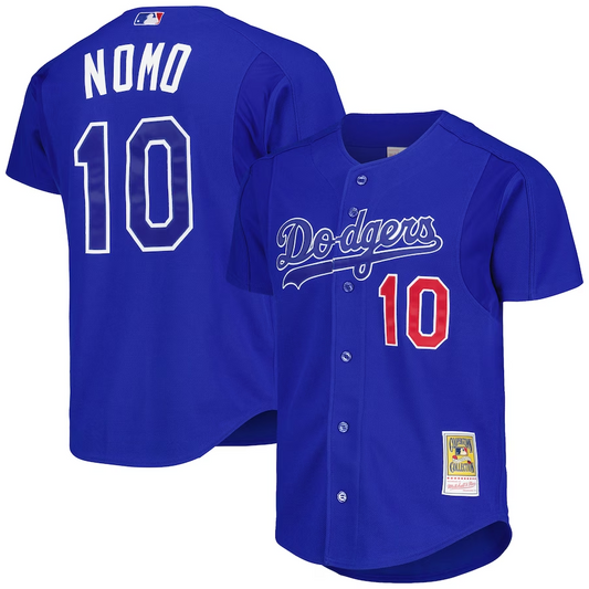 Men/Women/Youth Los Angeles Dodgers Hideo Nomo #10 baseball Jerseys