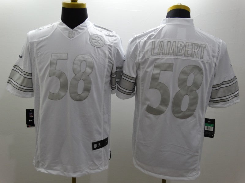 Adult Pittsburgh Steelers Jack Lambert NO.58 Football Jerseys