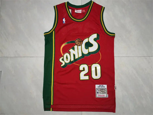 Oklahoma City Thunder SuperSonics Gary Payton NO.20 Basketball Jersey