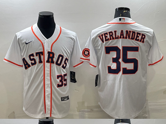 Men/Women/Youth Houston Astros Justin Verlander #35 baseball Jerseys