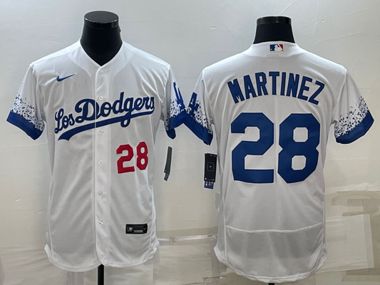 Men/Women/Youth Los Angeles Dodgers J. D. Martinez #28 baseball Jerseys