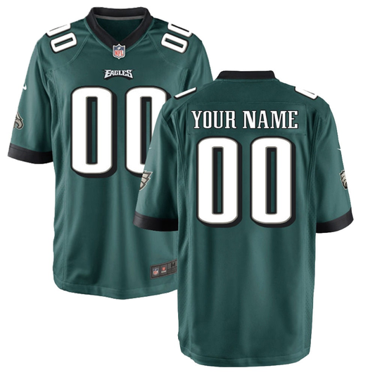 Adult Philadelphia Eagles custom NO.00 Football Jerseys