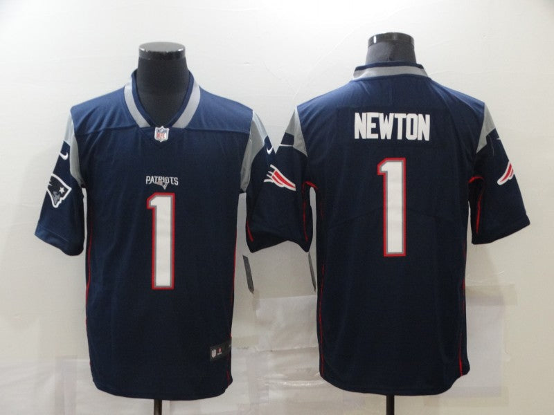 Adult New England Patriots Cam Newton NO.1 Football Jerseys
