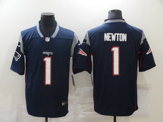 Adult New England Patriots Cam Newton NO.1 Football Jerseys