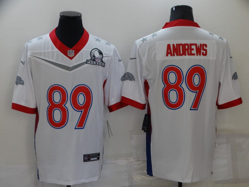 Adult  Baltimore Ravens Mark Andrews NO.89 Football Jerseys