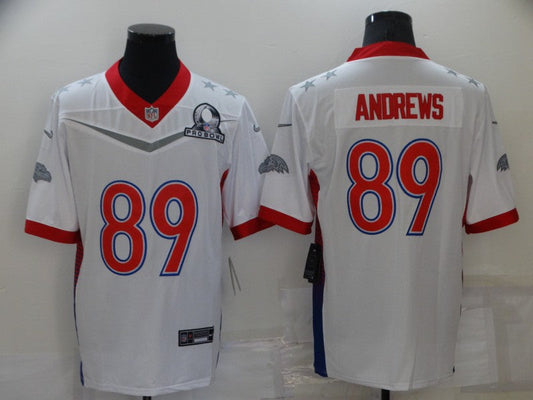 Adult  Baltimore Ravens Mark Andrews NO.89 Football Jerseys