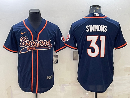 Adult Denver Broncos Justin Simmons NO.31 Football Jerseys