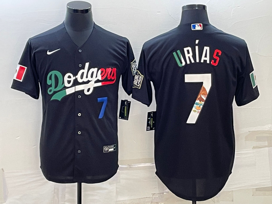 Men/Women/Youth Los Angeles Dodgers Julio Urías #7 baseball Jerseys