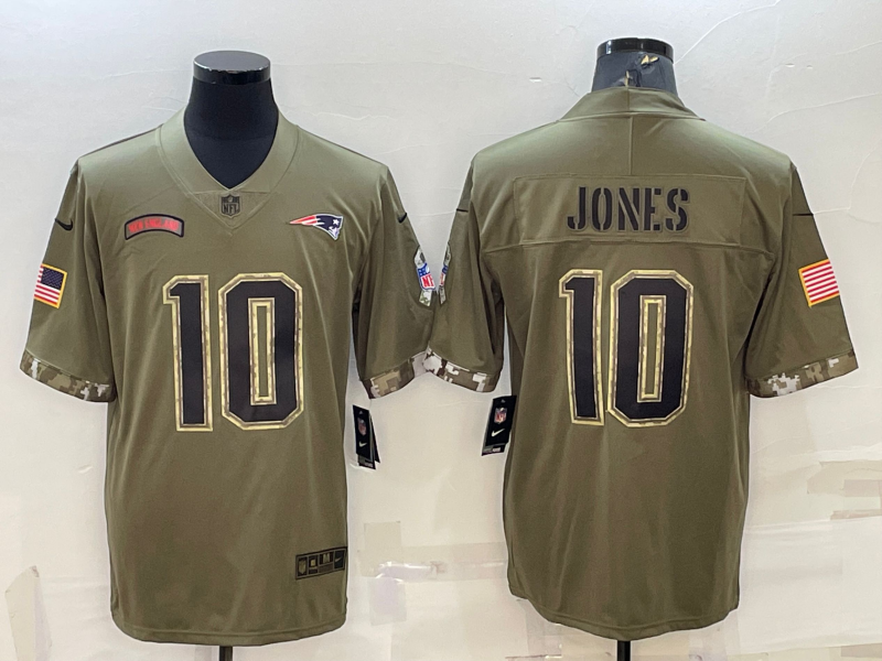 Adult New England Patriots Mac Jones NO.10 Football Jerseys