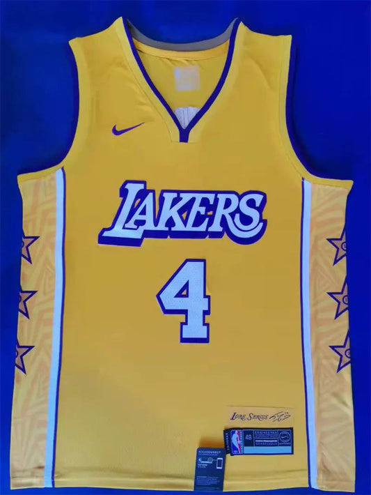 Los Angeles Lakers Alex Caruso NO.4 Basketball Jersey