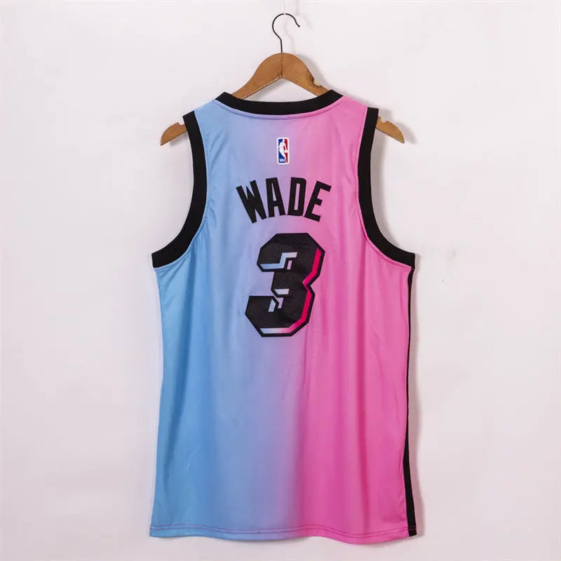 Miami Heat Wade NO.3 Basketball Jersey