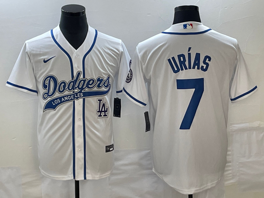 Men/Women/Youth Los Angeles Dodgers Julio Urías #7 baseball Jerseys