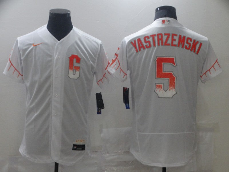 Men/Women/Youth San Francisco Giants Mike Yastrzemski NO.5 baseball Jerseys