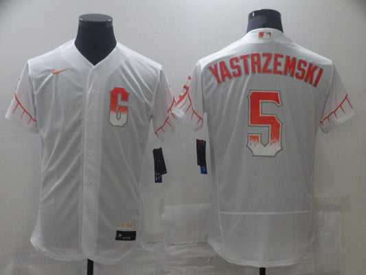 Men/Women/Youth San Francisco Giants Mike Yastrzemski NO.5 baseball Jerseys