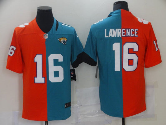 Adult Jacksonville Jaguars Trevor Lawrence NO.16 Football Jerseys